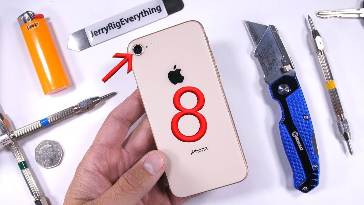 WATCH: iPhone 8 Scratched And Burned In Durability Test