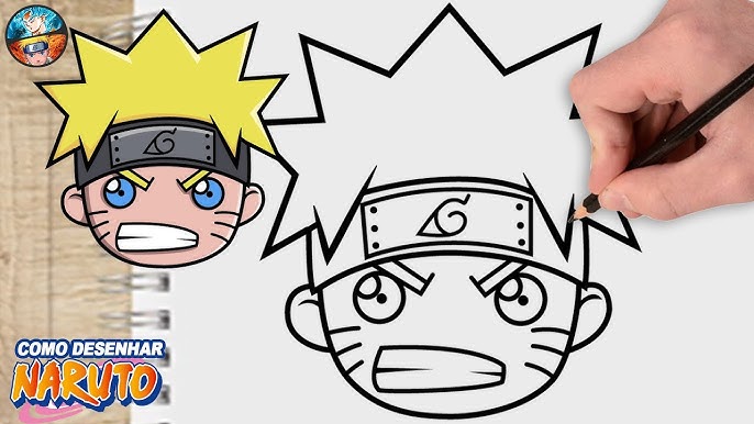 Tutorial de desenho passo a passo desenhando o boruto #boruto #tutoria