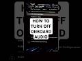 How to DISABLE Onboard Audio in your BIOS