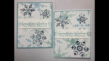 Snowflake Wishes Bundle by Stampin’ Up!