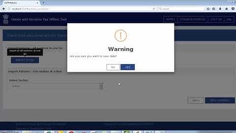 Upload GSTR1 from Marg ERP through CSV & Excel by Government Tool Hindi