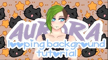 looping background animation - clip studio paint tutorial
