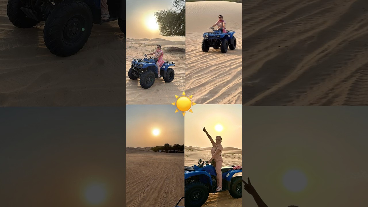 Desert Safari - Abu Dhabi Quad bike experience