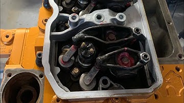 Part 21 6.7 Cummins Build Adjusting The Valves. For The First Start Up