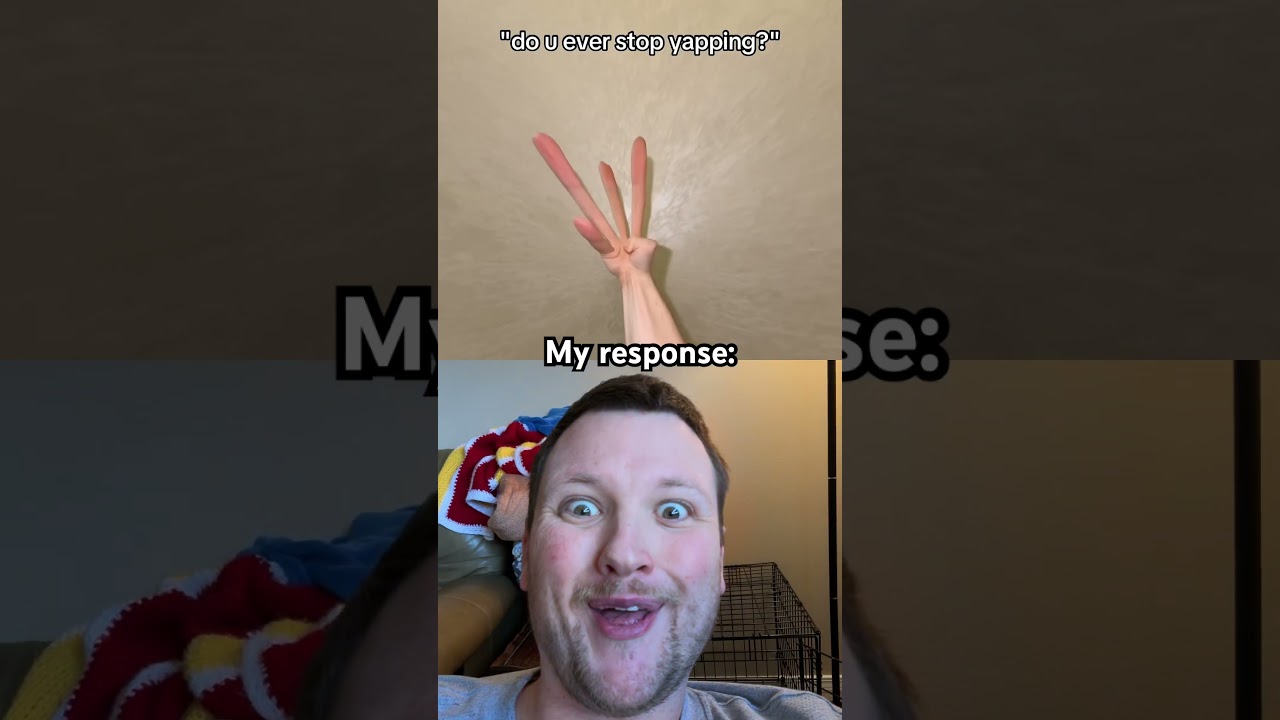 Do you EVER stop YAPPING? 👀