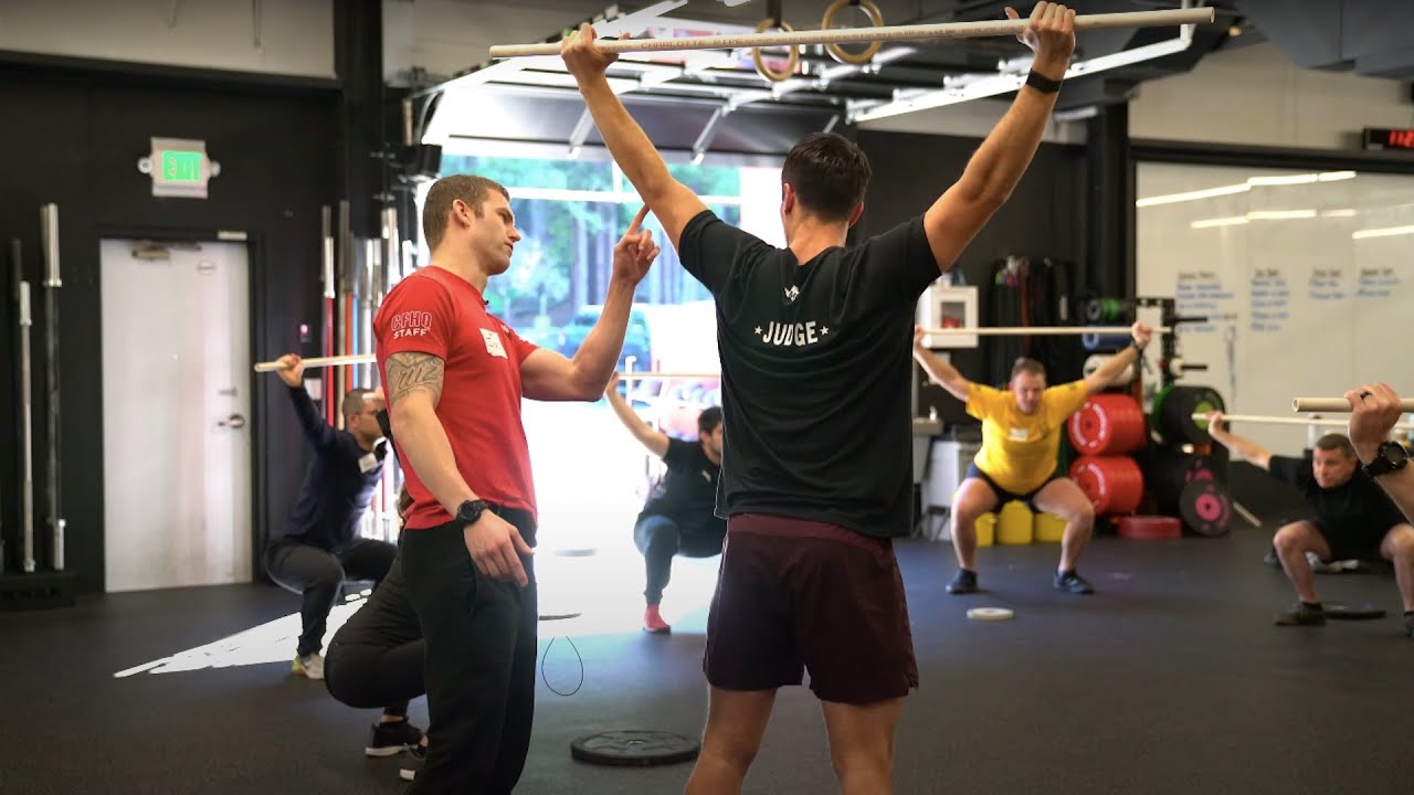 Elbow Position in the Overhead Squat YouTube