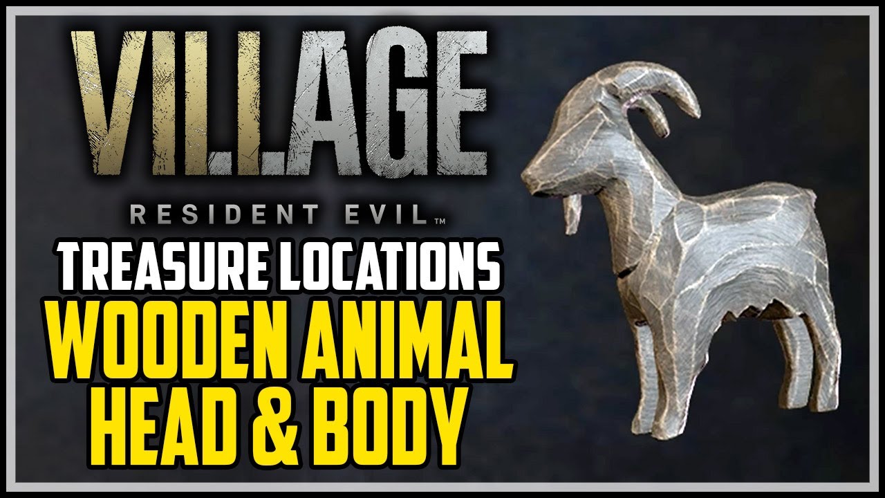 Wooden Animal Head & Body Resident Evil 8 Village YouTube