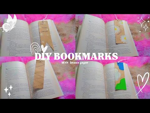 Easy Aesthetic Bookmarks ideas💡|| DIY || - YouTube