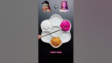 How many did you get right??#colormixing#claymixing#guessthecolor#oddlysatisfying#asmr🙉