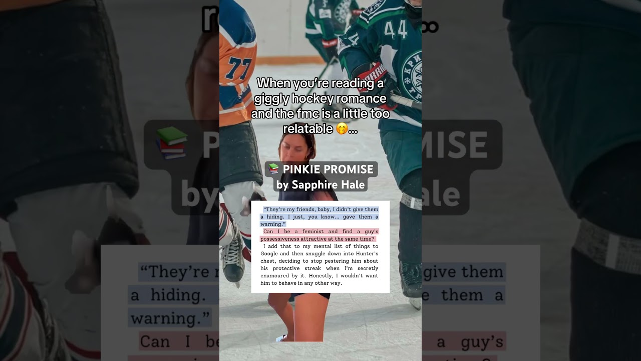 This hockey romance! 