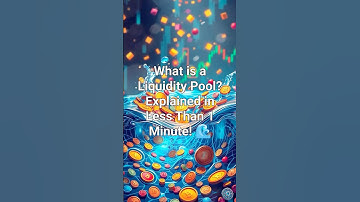 What is a Liquidity Pool? Explained in Less Than 1 Minute!  #decentralizedblockchain #defi #dapps