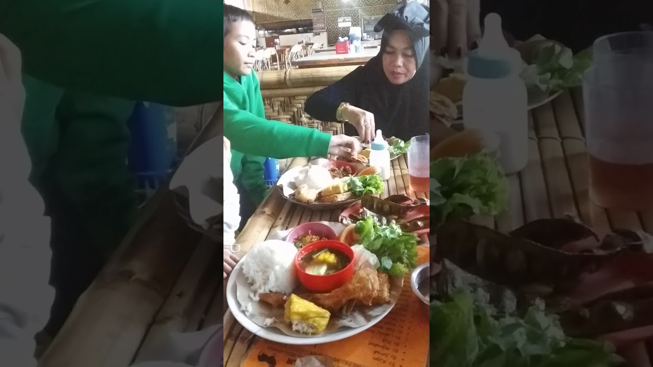 Masakan Sunda Sukabumi Saung Sunda caringin sukabumi - YouTube