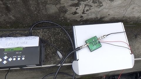 FEBON 2W UHF Power amplifier (PA) with DVB-T Modulator