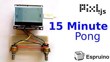DIY Pong Game in 15 minutes!