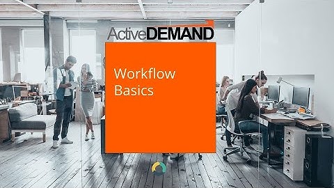 Building marketing automation workflows with ActiveDEMAND