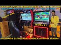 STEERING WHEEL CAR SIMULATION ARCADE MACHINE AMUSEMENT COIN OPERATED AND XBOX 360 #tekken3 #arcade
