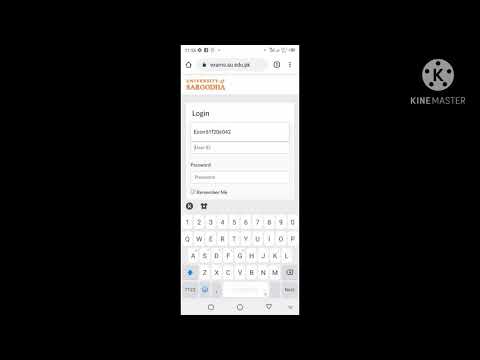 How use university of Sargodha online exam portal
