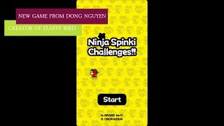 Ninja Spinki Challenges - New hardcore game from Flappy Bird creator screenshot 2