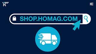 HOMAG eShop - Simple registration instructions!