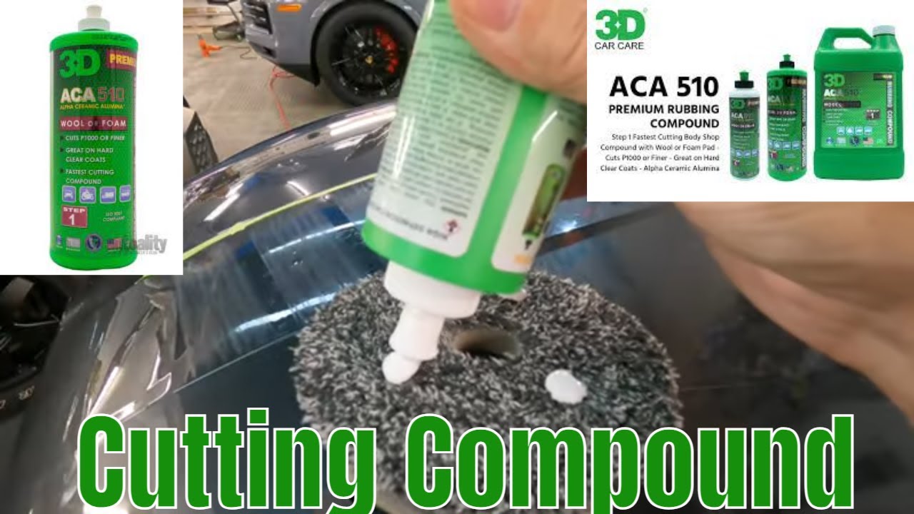 A Fast Cut On Hard Clear Coat With 3D ACA 510!! How Does It Perform? Let's Find Out!!