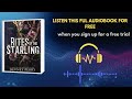 Rites of the Starling Audiobook by Devney Perry | Romantic Suspense