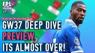 FPL GW37 Deep Dive Best Transfers, Captains & Differentials to Skyrocket Your Rank!