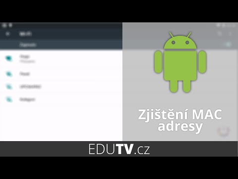 Zjištění MAC adresy v Androidu | EduTV