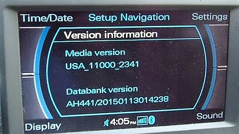 how to upgrade navigation us map 2015-2016 software on audi mmi 2g