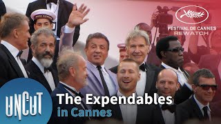Sylvester Stallone und die Expendables in Cannes, 18.5.