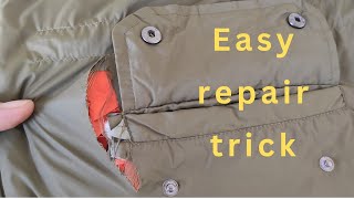 How to repair a hole in a jacket with a simple skill |  learning sewing tricks and techniques |#how by SimpleSkills 1,376 views 6 months ago 20 minutes