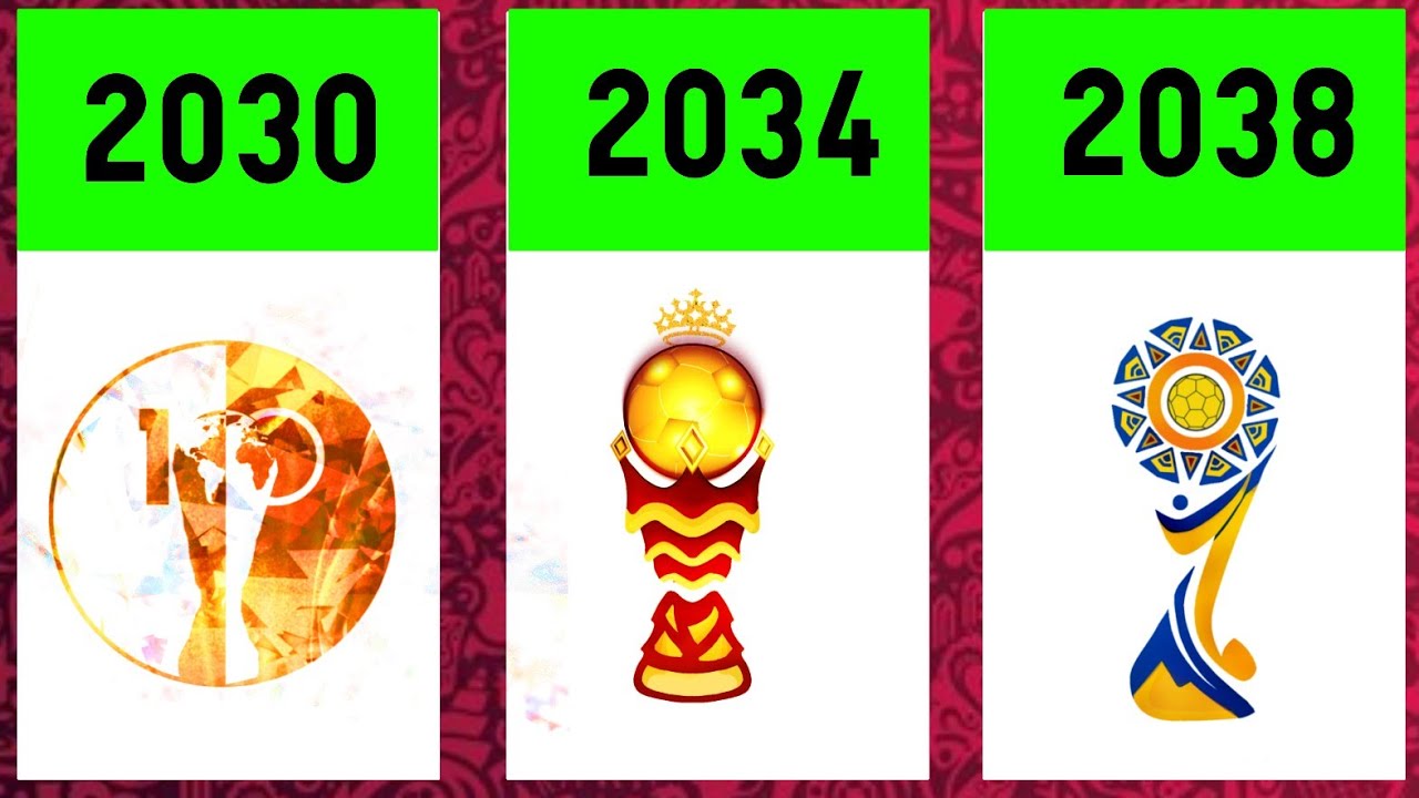 all future FIFA WORLD CUP intro + logo until 2038