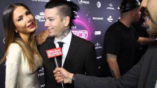 DJ Ashba of Guns N Roses with wife Nathalia Henao