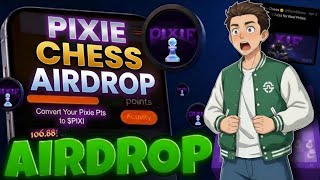 New Crypto Airdrop 2026 | Pixie Chess Points Airdrop Guide | Claim Free $PIXIE Points Airdrop 