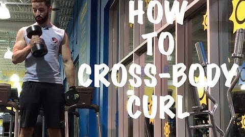 How to DB Cross-body Curls