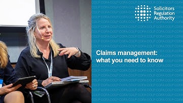 Claims management: what you need to know (Compliance Officers Conference 2025)