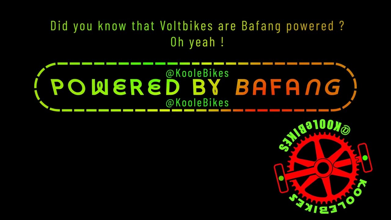 Powered By Bafang Electric Motors