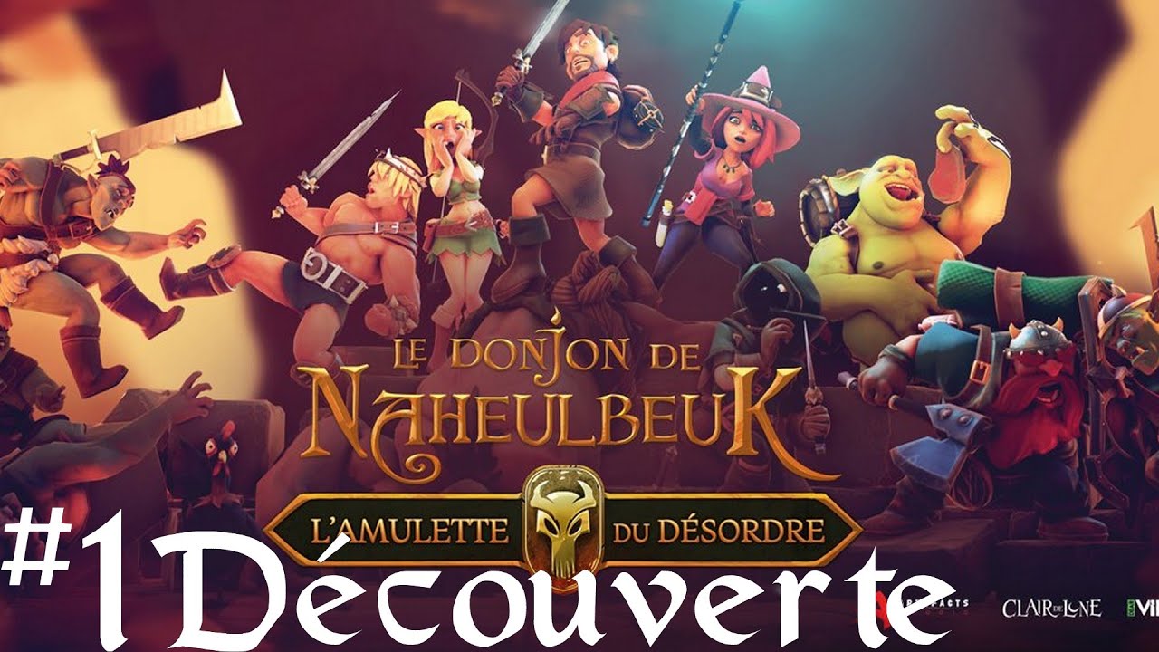 Le Donjon de Naheulbeuk lets play FR #1 - Démo - Découverte ! - YouTube