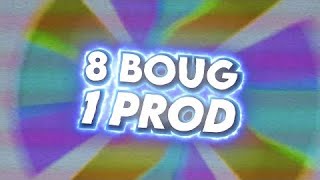 Je fais poser 8 RAPPEURS sur UNE PROD !! (le banger de l’année)