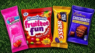 Oddly Satisfying Candy ASMR 🤤 Rainbow Candy Opening (So Crunchy!) screenshot 2