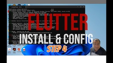 Step 4 ของการติดตั้ง เครื่องมือโค้ด Flutter คือ การ Download, Config Path ให้ Flutter