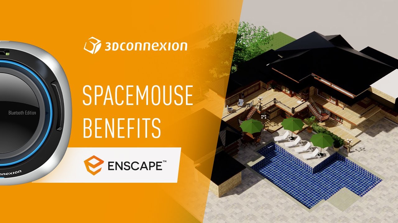Enscape x 3Dconnexion - SpaceMouse benefits and features