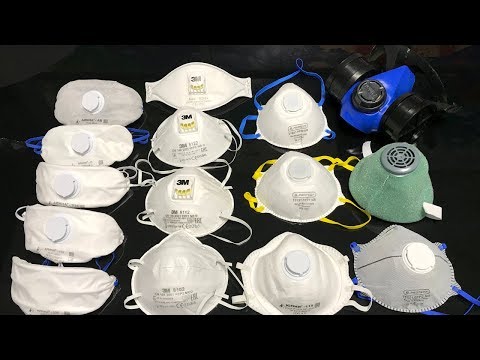 Video: Spirotek Respiratorer: Filtrering Af Halvmasker VS 2200V Og VS 2200AV, VS 2100V Og VS 2300V, VS 2200CV Og Andre åndedrætsværn