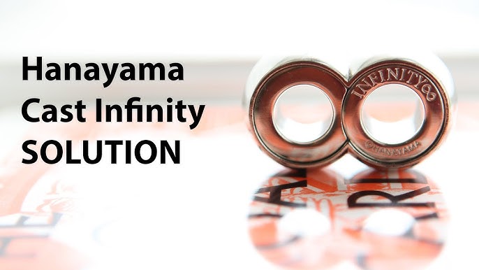 Cast Infinity from Hanayama - Solution - YouTube