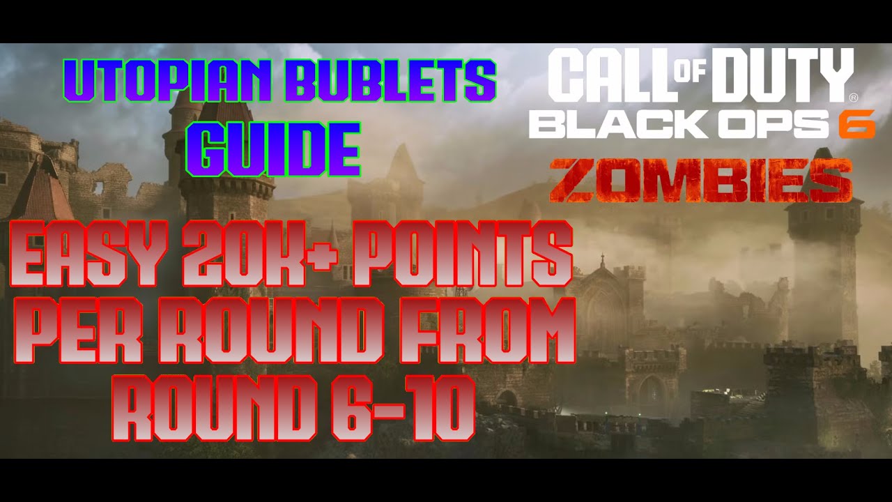 EASY 20k+ POINTS From Round 6+ in #citadelledesmorts in COD Black Ops 6 ...