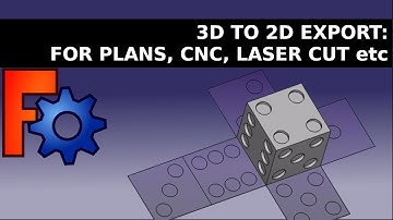 FreeCAD 3D naar 2D exporteren in DXF voor lasersnijden of CNC. Leer de basis voor beginners.