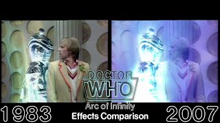 Doctor Who: Arc of Infinity Effects Comparison