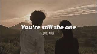 James Athur - You're still the one (speed up   reverb)