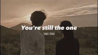 Download lagu James Athur - You're still the one (speed up reverb)
