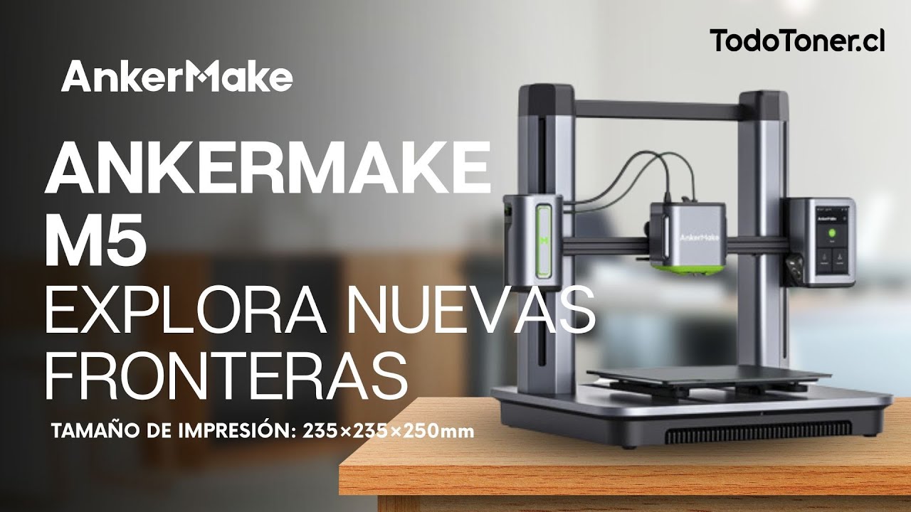 ANKERMAKE M5 | EXPLORA NUEVAS FRONTERAS DE LA IMPRESIÓN 3D - YouTube