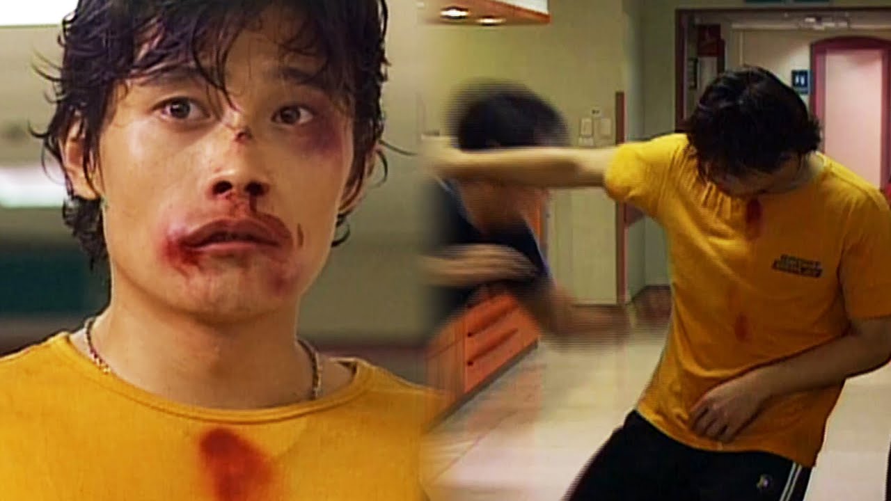 이병헌, 피투성이로 나타나 어버버버 '슬픈데 웃겨' @해피투게더 15회 19990804